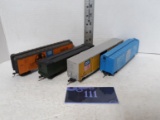 HO Scale, Train car lot, RF&P, Union Pacific, Express Refrigerator, Santa Fe