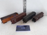 HO Scale, Train car lot, RPR, Black, Northern Pacific, Morrell