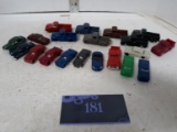 Decorations lot, automobiles, plastic