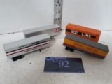 Decor Lot, Freighter Truck Car boxes, Santa Fe, State of Maine, SOO Line, Union Pacific