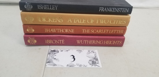 Books, Courage Classics, A Tale of Two Cities, Wuthering Heights, Scarlet Letter, Frankenstein