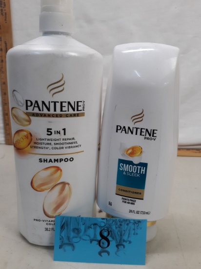 Pantene Pro-V 5 in 1 Shampoo and Smooth and Sleek Conditioner