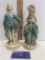 Two chalkware figurines, New Art Wares