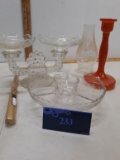 Misc Candle Holder Lot