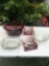 Box Lot/Serving Glass, Crystal, Corning Pot with Pyrex Lid, ETC