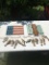 Box Lot/Wooden Wall Décor, Stingers of Wooden Fish