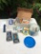 Box Lot/Baseball Cards, Bat Man PEZ Dispenser, Dragon Ball Z FiGPiN Collectibles, ETC