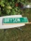 Bryson Rd P-3571 Double Sided Metal Road Sign