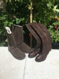 (2) Pairs of Ladies Boots/Size 7