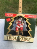 Coca Cola 1947 Trim A Tree Christmas Tree Ornament/1990