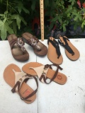 (3) Pair of Ladies Sandles/Size 7