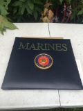 USMC Photo Album with Marine Raised Seal