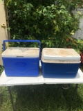 (2) Ice Coolers/Coleman & Rubbermaid