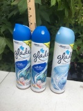 (3) 8oz Glade Sprays/2 Blue Odyssey and 1 Powder Fresh
