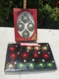 (2) Boxes of Christmas Tree Ornaments