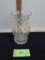 Glass Taper candle holder,