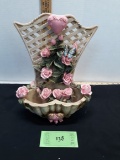 Resin Fountain w/roses