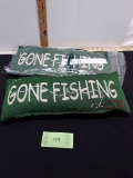 Gone Fishing Pillow