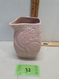 Pink McCoy Pitcher, chips on bottom