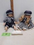 Greensboro Collection Dolls, Roger & Peg