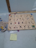 Kids wooden puzzle