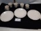 Corelle Dishes, 3 plates, 5 saucers, 5 Cups