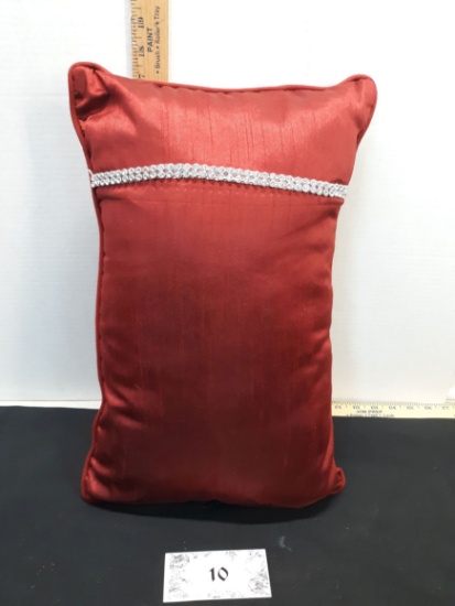 Decorative Pillow, Burgundy