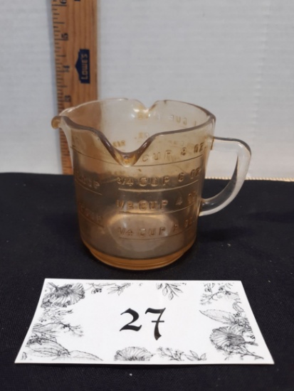 Vintage Glass Measuring Cup