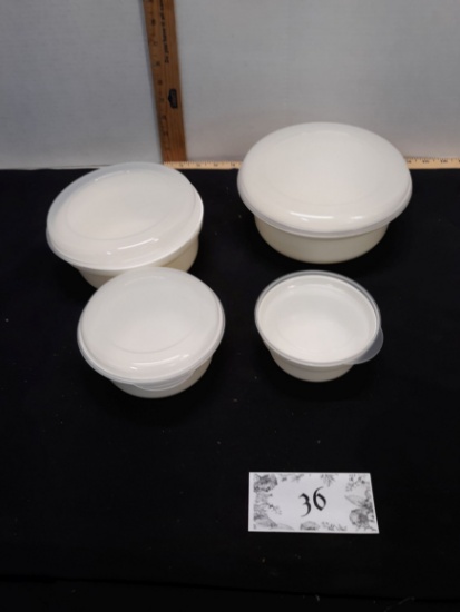 Dynamic Promotion stacking bowls w/lids