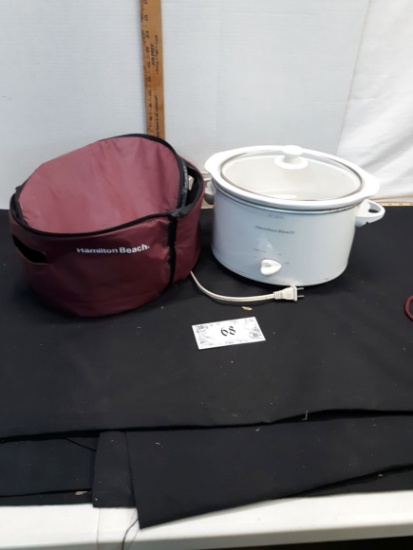 Hamilton Beach Crock Pot with Carrier
