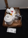 Kitchen Lot, measuring spoons, whisk, etc