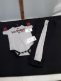 Adidas 6-9 months NC State pants and bottoms, NEW