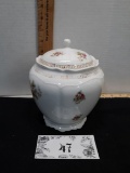 Royal China Vase w/Lid, broke pc inside of lid
