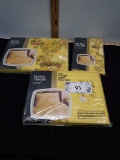 JC Penny No Iron Percale Sheets, 2 standard pillow cases, 1full and 1 fitted sheet, new in package