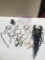 Box Lot of Jewelry/Chocker Necklace, Watches, ETC