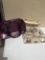 Ellen Tracy Tote and Hanging Jewelry Caddy with Misc Jewelry