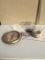 Box Lot/Acrylic Make Up Caddies, Wall Clock, ETC