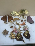 Box Lot/Metal Décor, Candle Holders, ETC.