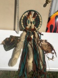 Box Lot/Large Dream Catcher, Native American Items, ETC