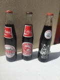 (3) Coke Bottles