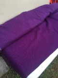 Purple Upholstery Burlap Feel Material/Cloth (Halloween Décor?)