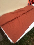 Burnt Orange/Coral Color Upholstery Material Cloth