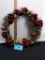 Large decorative grapevine wreath