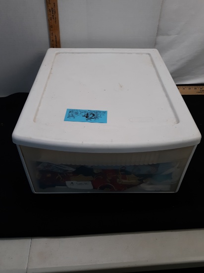 Steralite Drawer Container full of craft items