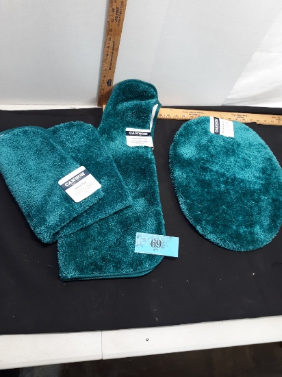 Cannon Teal 3 pc bath set