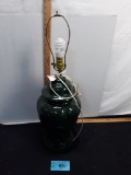 Green Ginger Jar lamp, works