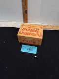 Die Cast Coke Truck w/Santa in Decorative Wooden Coke Box