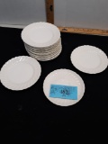 China Salad plates, swirl pattern Qty: 13