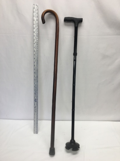 (2) Walking Canes