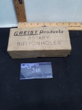 Vintage Greist Products Rotary Buttonholer